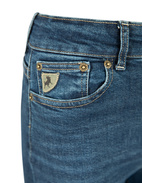 Palazzo Jeans Blå Denim 31"34