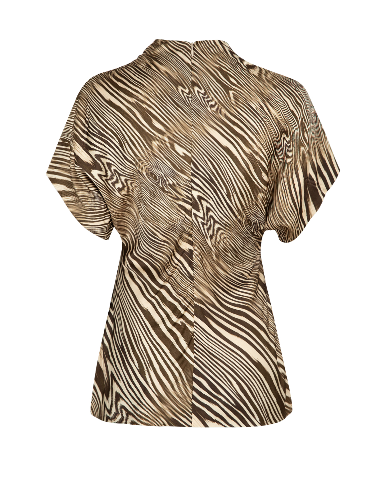 Otilia Top Brun Mönstrad M