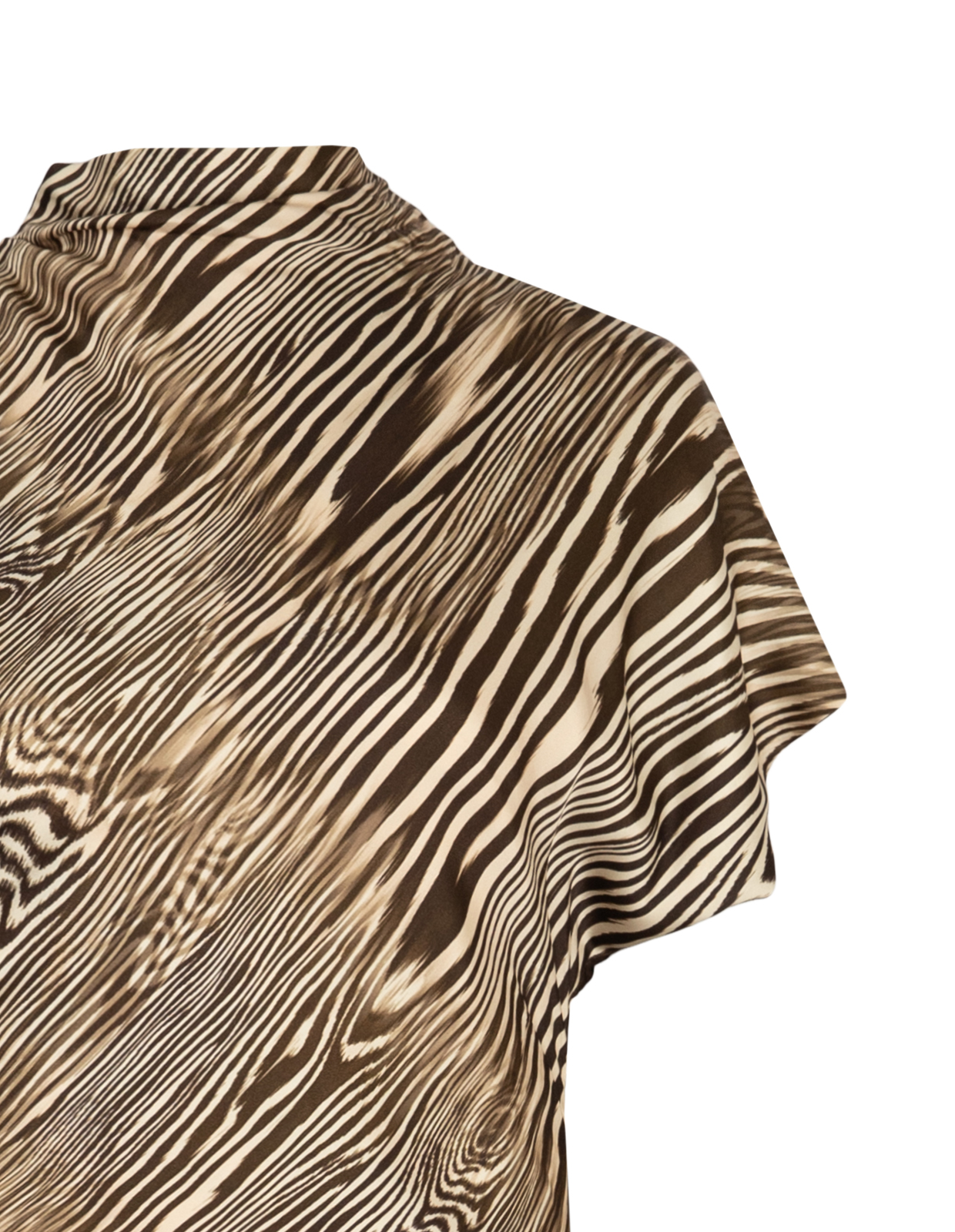 Alivia Maxi Klänning Brun Mönstrad 36