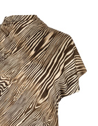 Alivia Maxi Klänning Brun Mönstrad 36