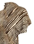 Alivia Maxi Klänning Brun Mönstrad 36