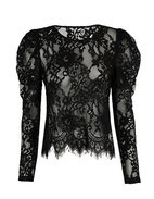 Maxine Spetstop Svart