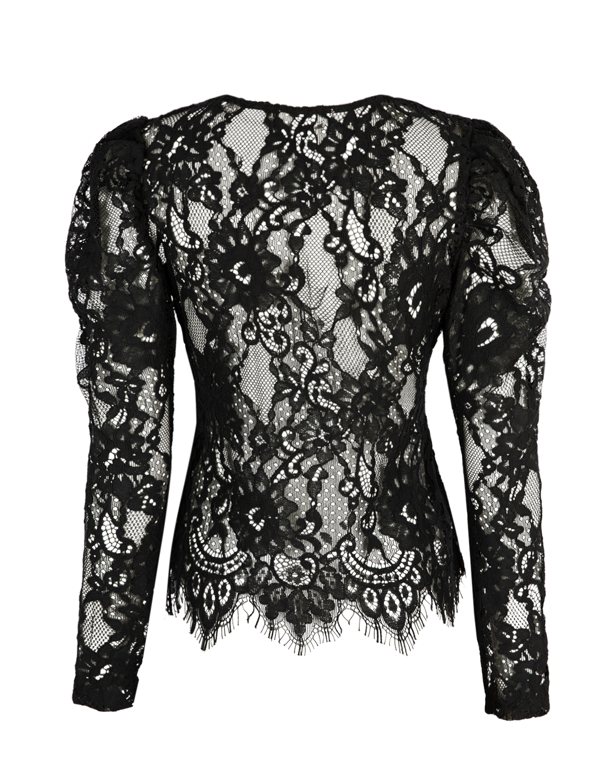 Maxine Spetstop Svart