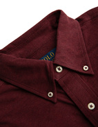 Skjorta Mesh Vinrödmelerad M