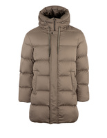 Long Jacket Polar-Tech Gråbeige