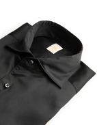 1899 Slim Skjorta Bomull Svart 43