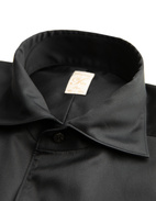 1899 Slim Skjorta Bomull Svart 43