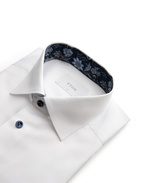 Slim Fit Skjorta Bomull Vit