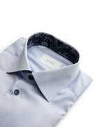 Slim Fit Skjorta Bomull Ljusblå 38