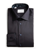 Contemporary Fit Skjorta Bomull Marinblå