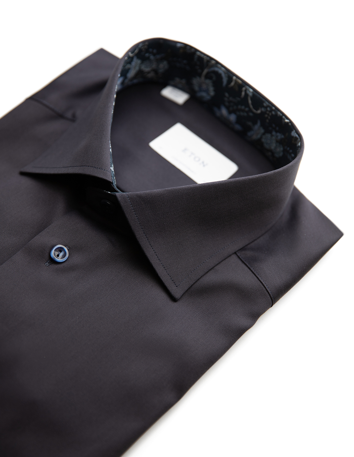 Contemporary Fit Skjorta Bomull Marinblå