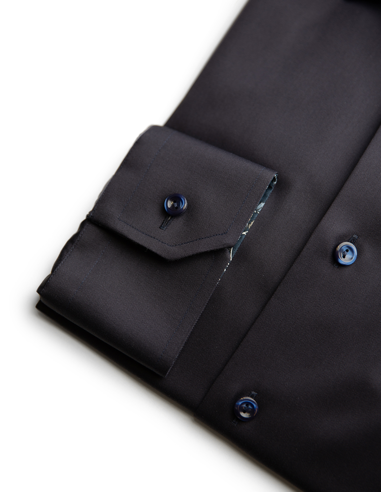 Contemporary Fit Skjorta Bomull Marinblå