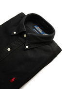 Custom Fit Skjorta Bomull Svart L