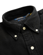 Custom Fit Skjorta Bomull Svart L