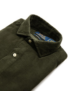 Custom Fit Skjorta Manchester Mörkgrön XL