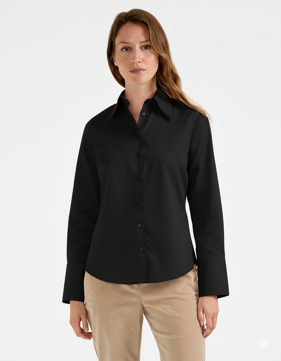 Molly Skjorta Svart 36