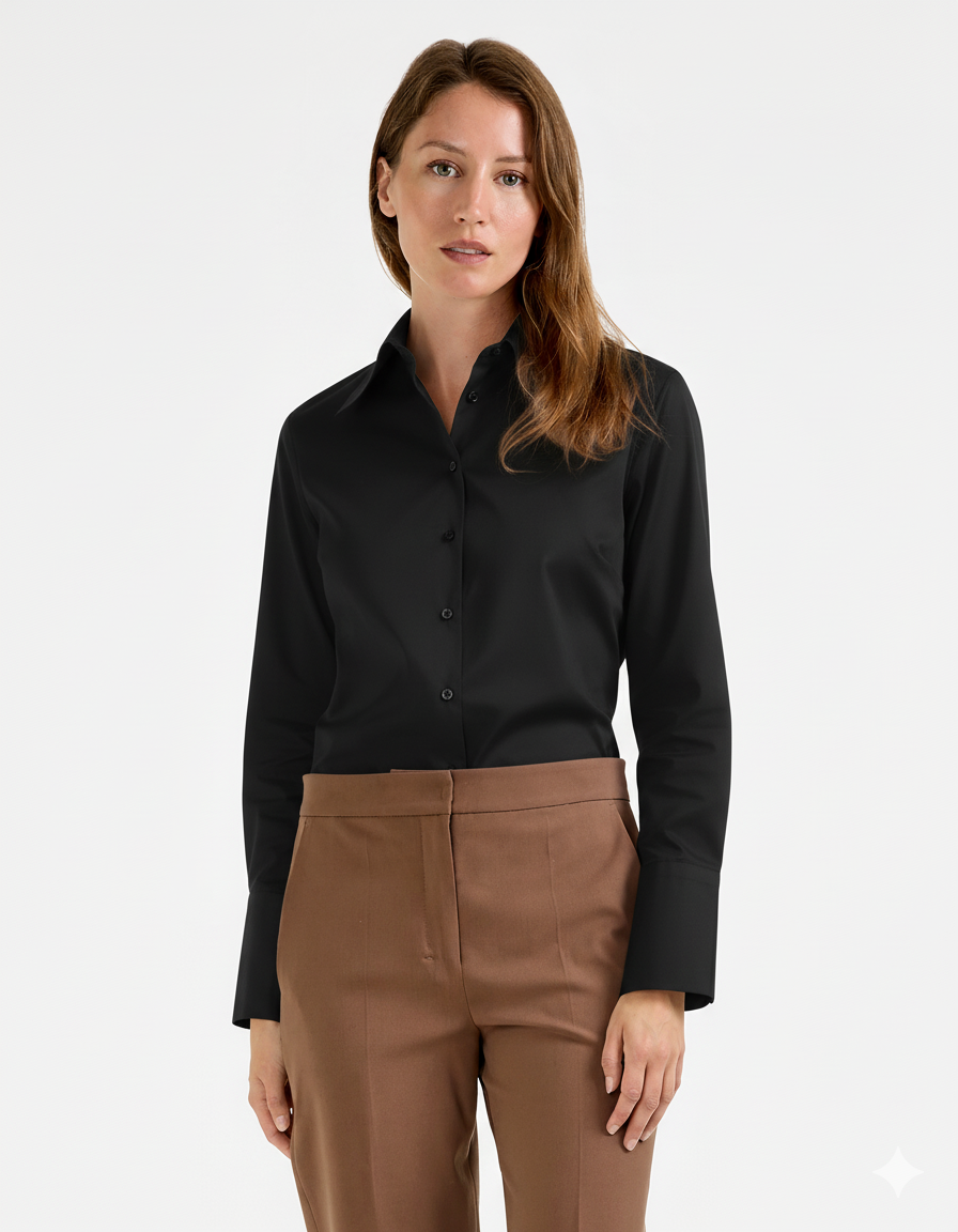 Molly Skjorta Svart 36