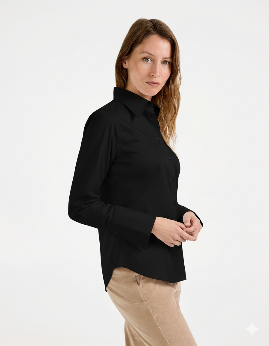 Molly Skjorta Svart 36