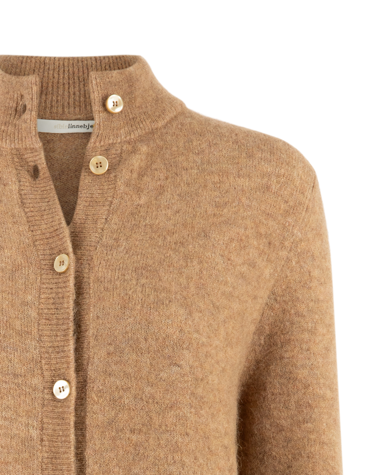 Elisabeth Cardigan Camel L