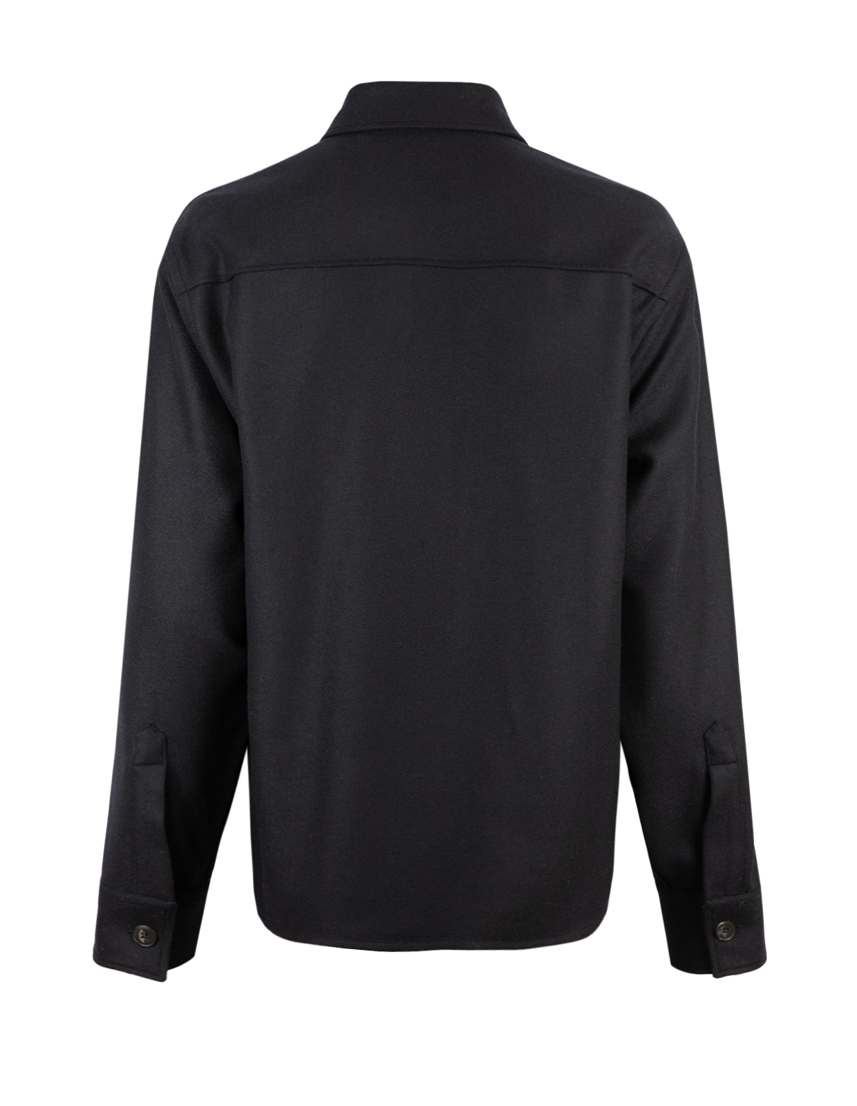 Charlie Overshirt Ull Marinblå 48