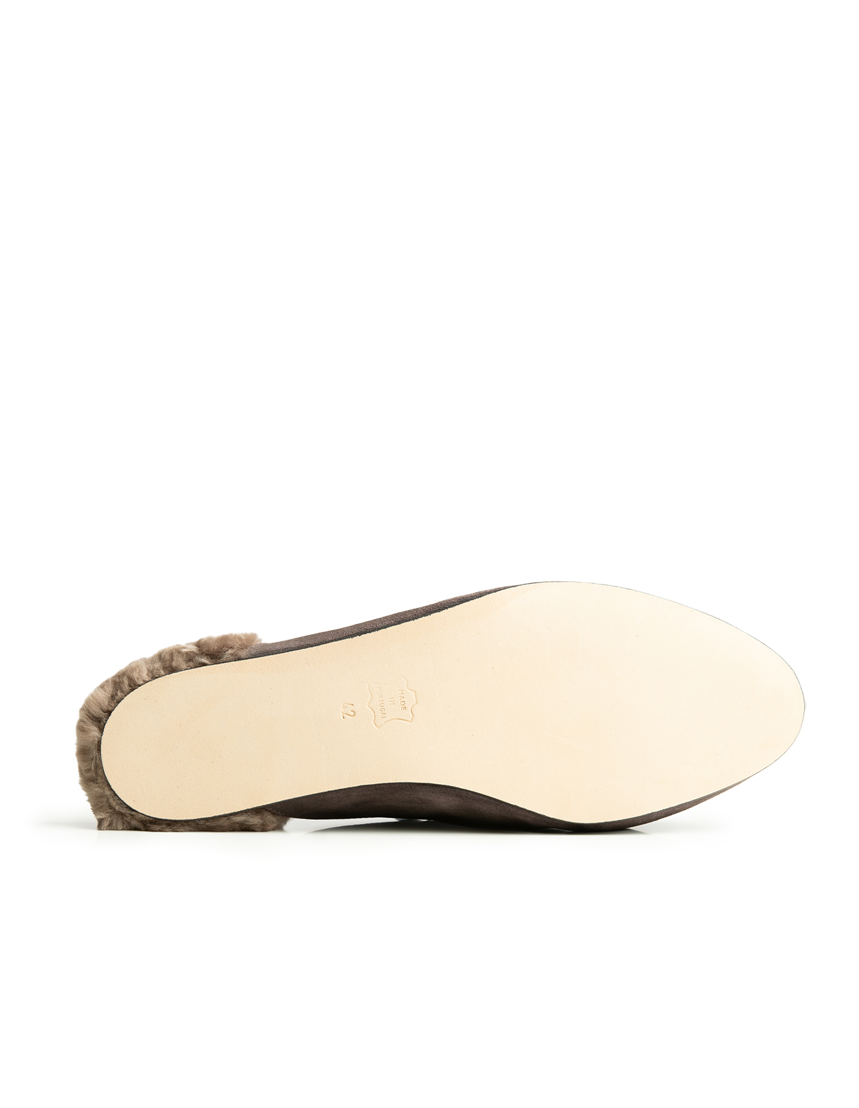 Slowfer Ströms Edition Mocka Shearling Mörkbrun 41