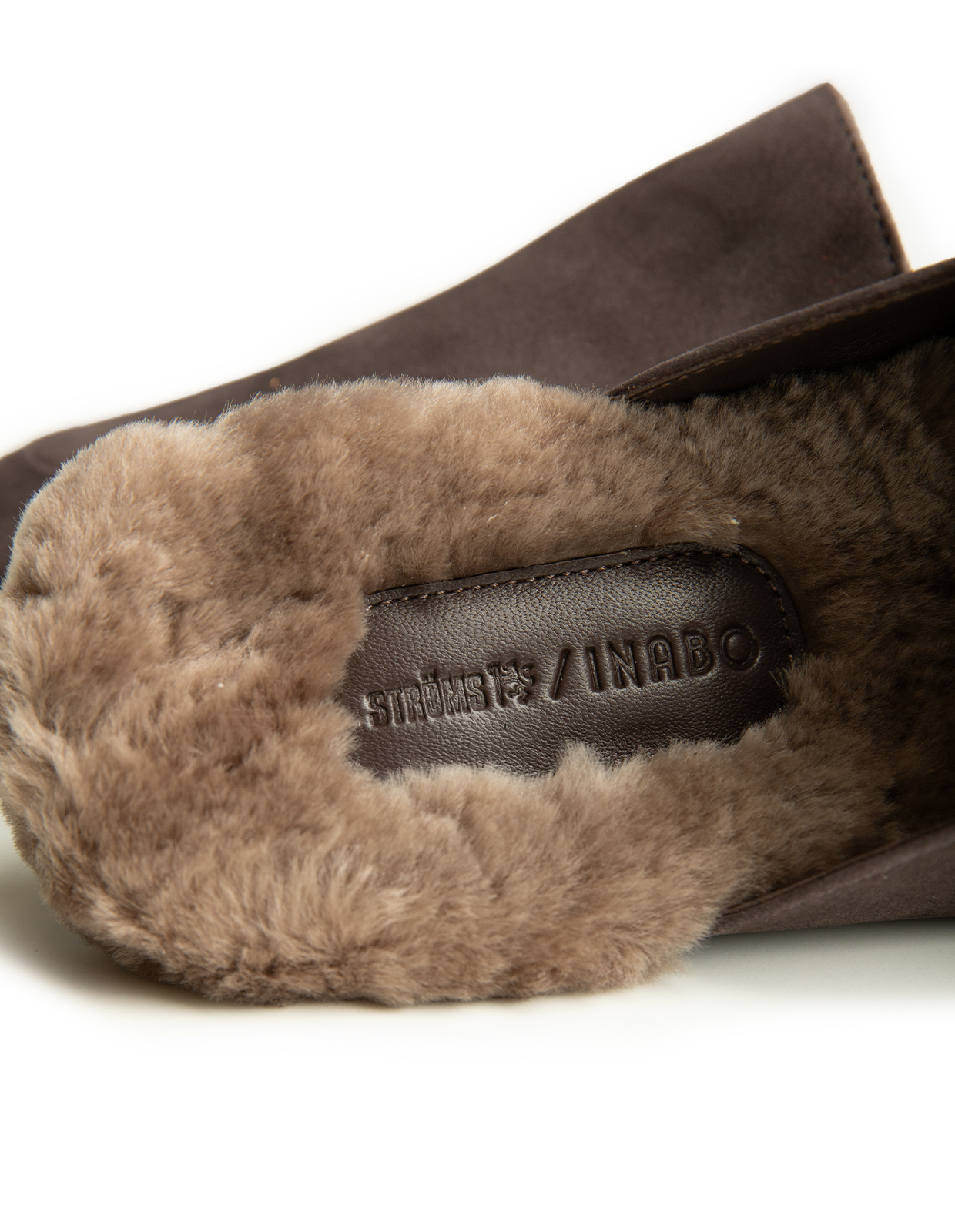 Slowfer Ströms Edition Mocka Shearling Mörkbrun 41