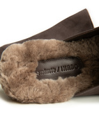 Slowfer Ströms Edition Mocka Shearling Mörkbrun 41