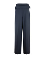 Pinstriped Byxa Navy Randig M