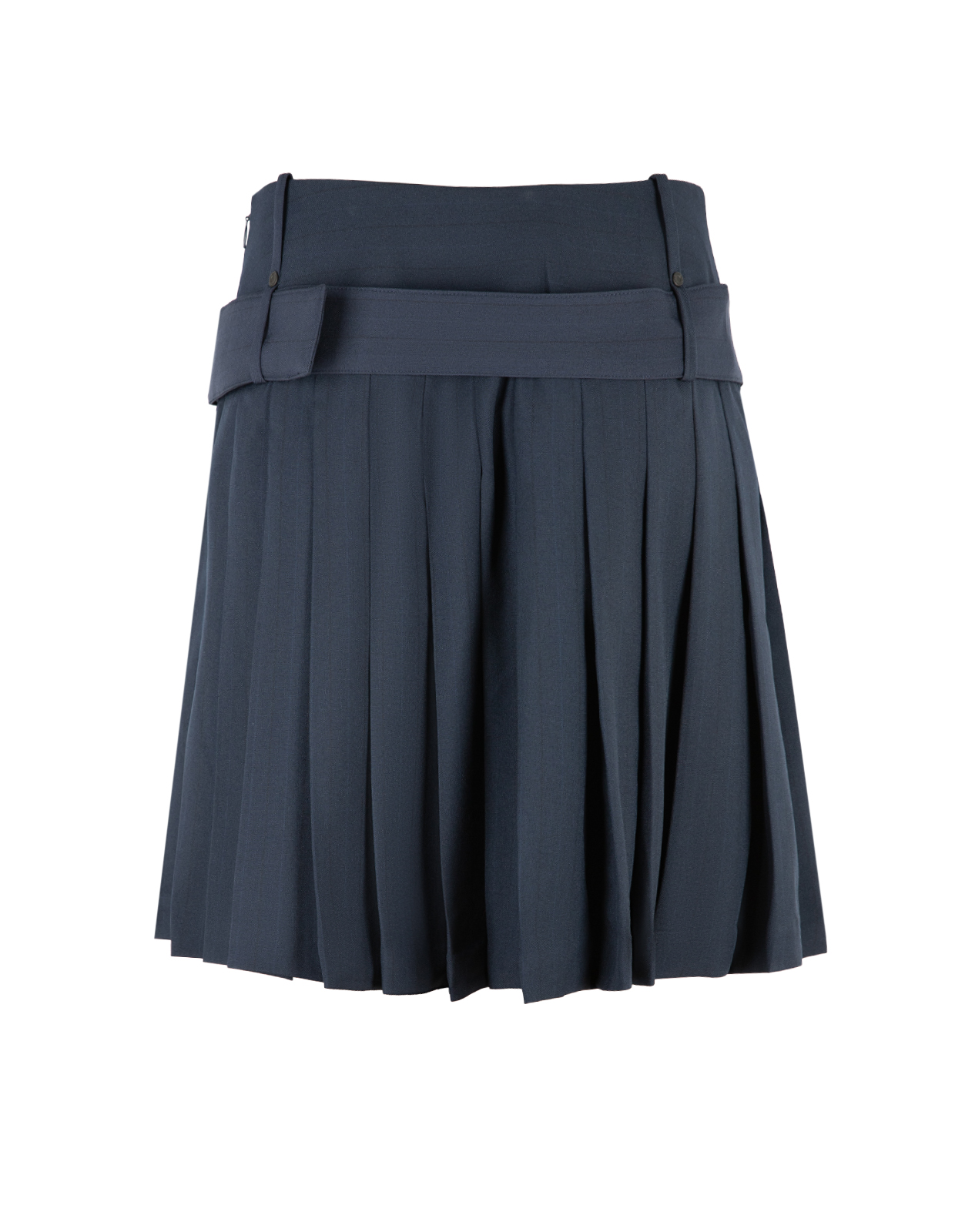 Pinstriped Kjol Navy Randig