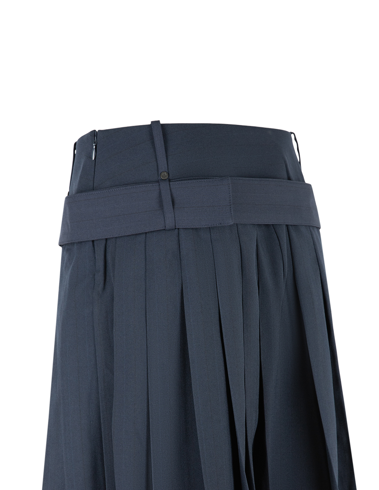 Pinstriped Kjol Navy Randig S