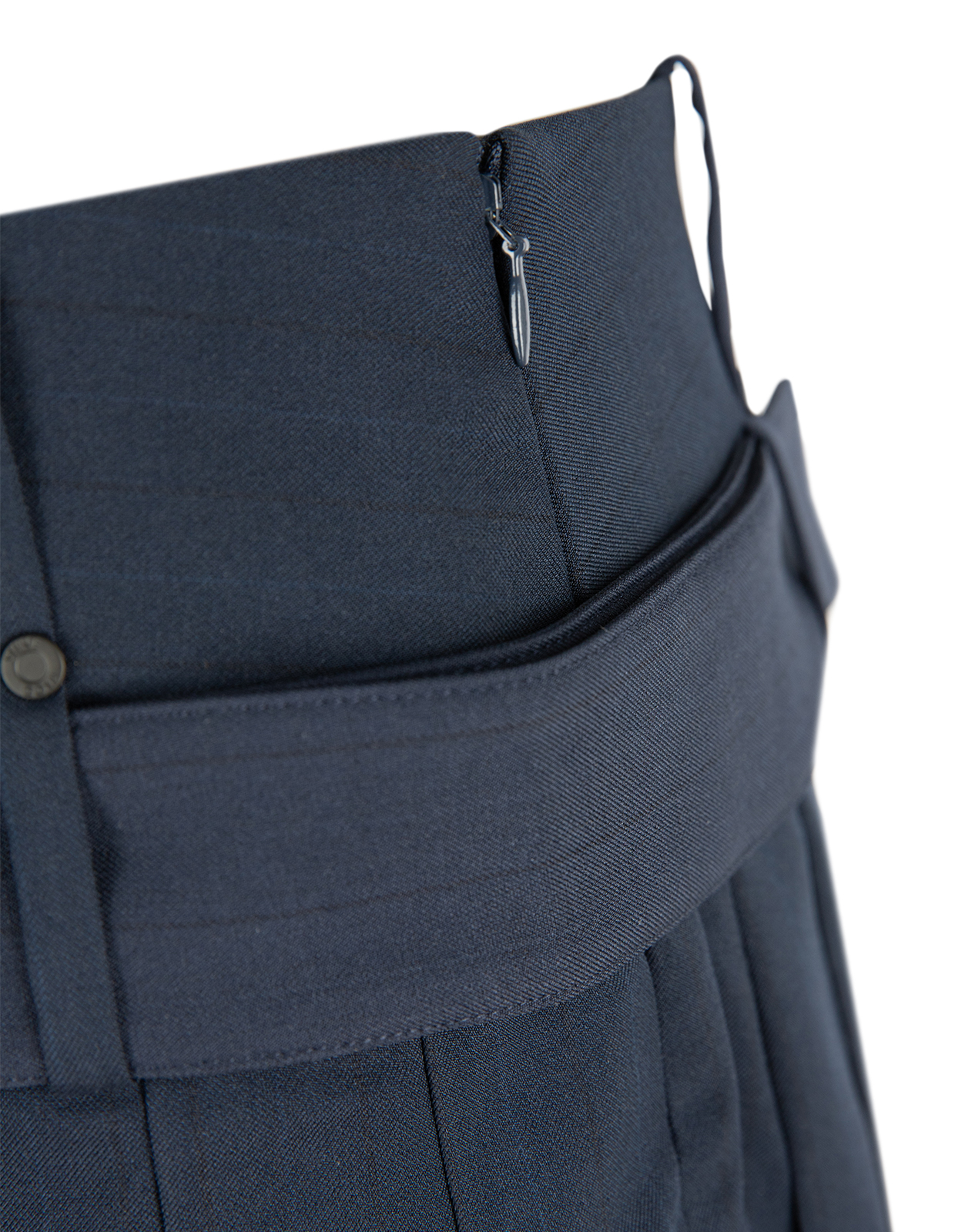 Pinstriped Kjol Navy Randig S