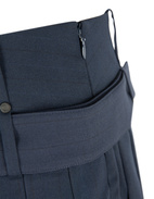 Pinstriped Kjol Navy Randig S