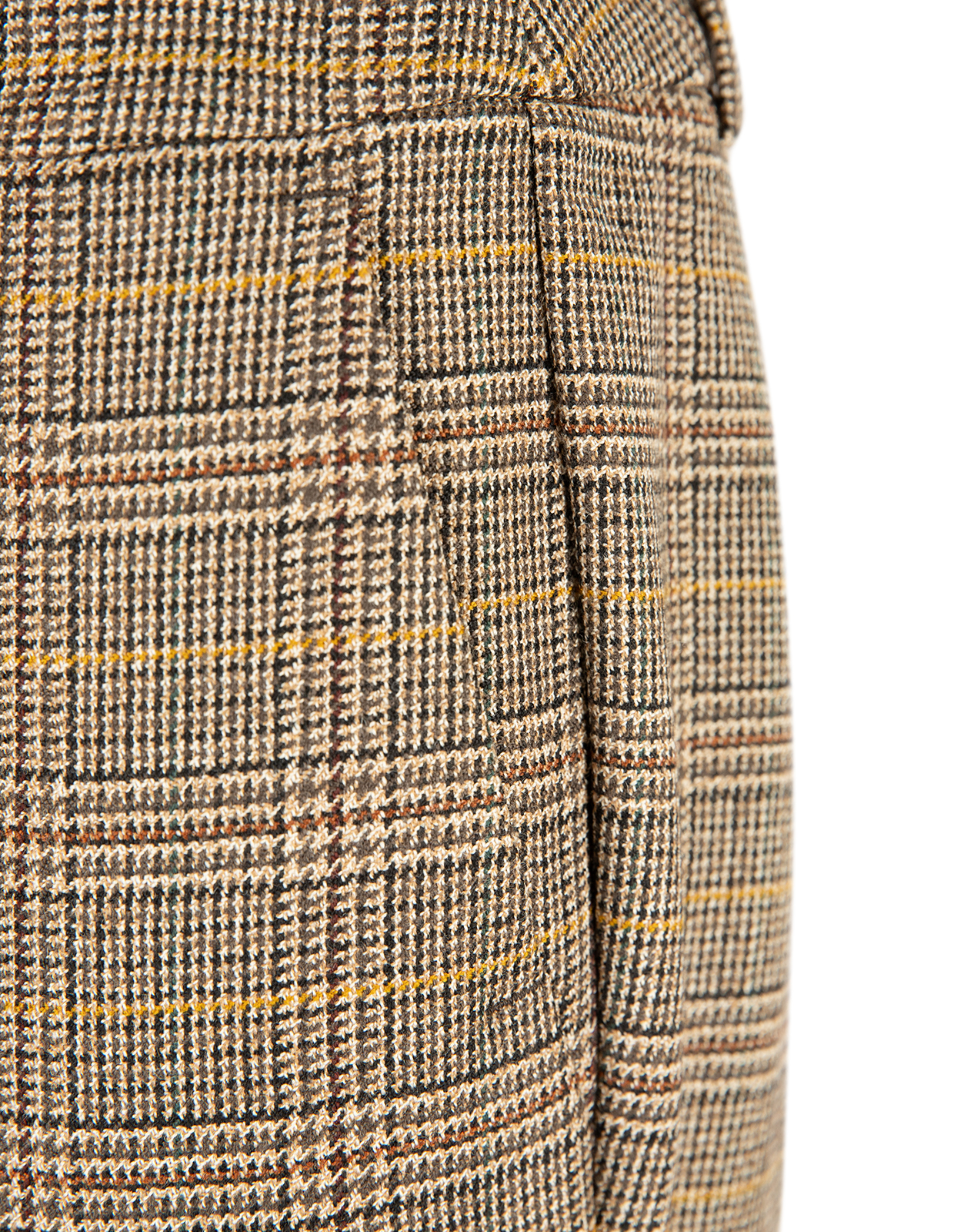 Baco Byxa Ull Brun Rutig 40