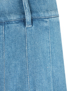 Opunzia Kjol Denim Denimblå 42