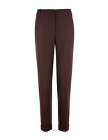 Ute Byxa Flanell Vinröd