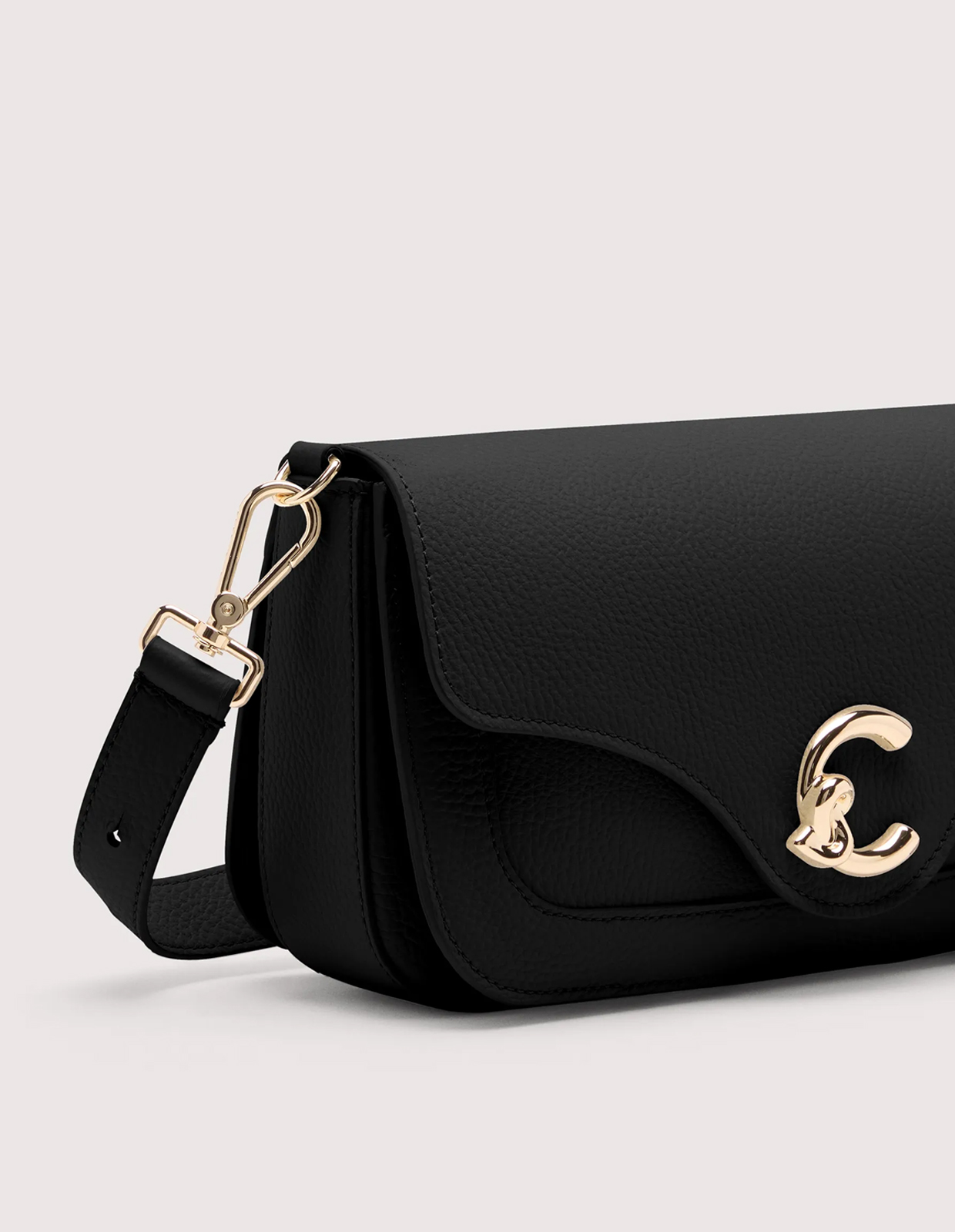 C-Me Väska Läder Svart One Size