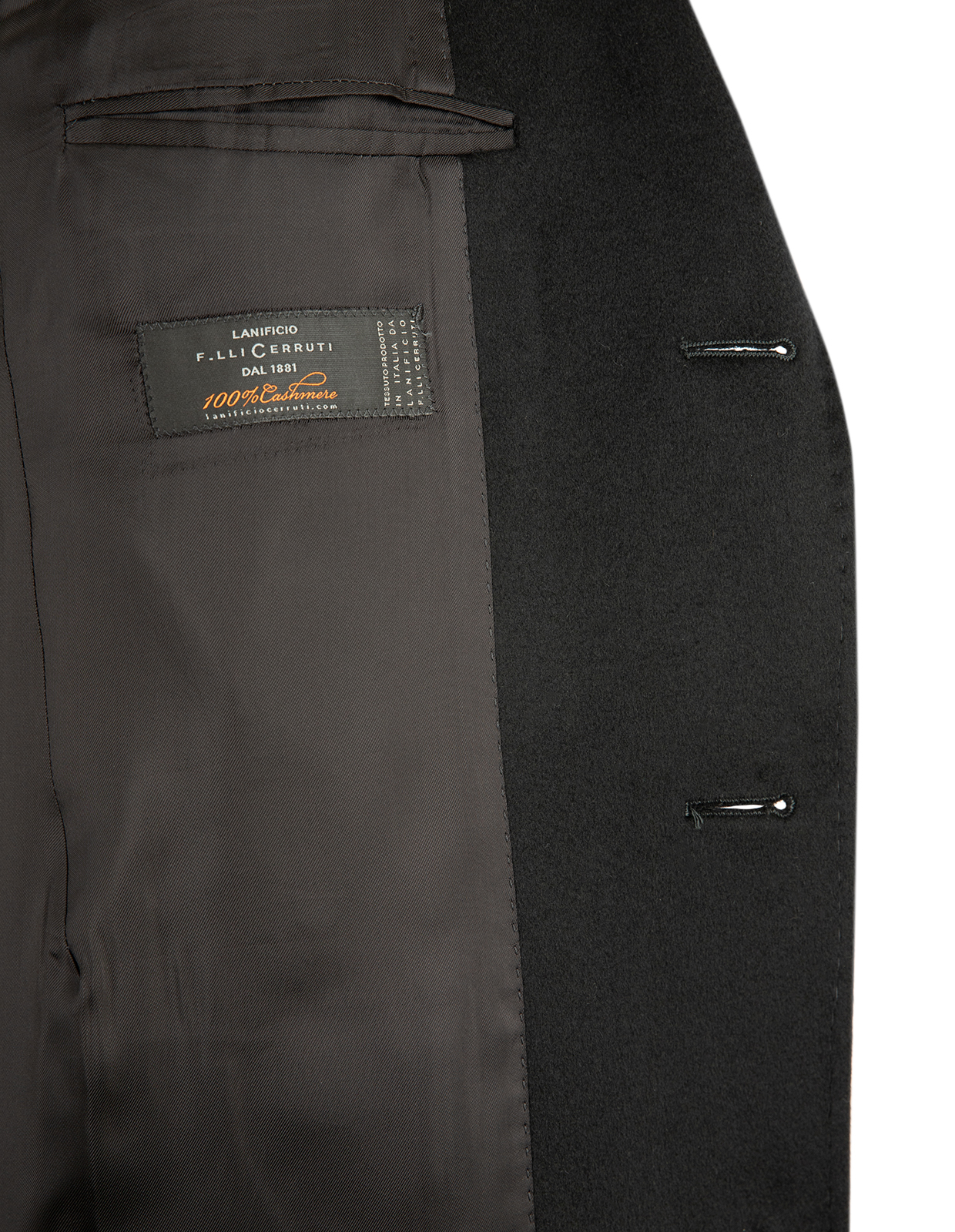 Firenze Rock Cashmere Svart 56