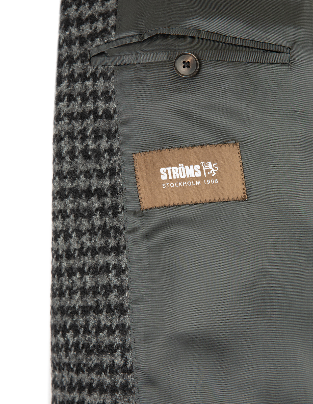 Firenze Rock Ull Hundtand Grå/Svart Hundtand 50