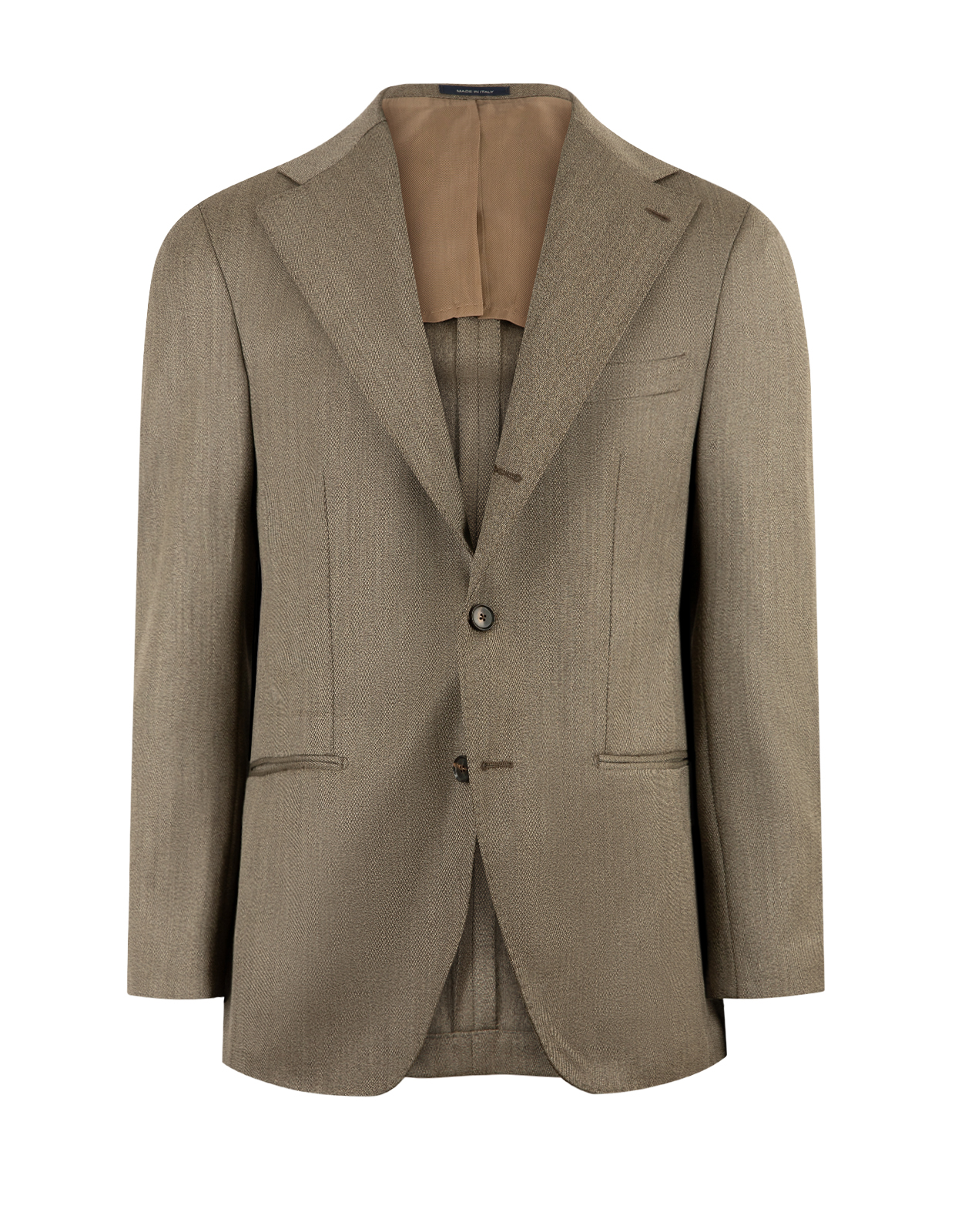 Sartorial Jacket Covert Ull Mörkbeige