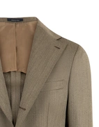 Sartorial Jacket Covert Ull Mörkbeige 48