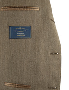 Sartorial Jacket Covert Ull Mörkbeige 54