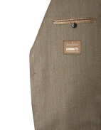 Sartorial Jacket Covert Ull Mörkbeige 48