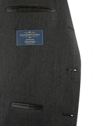 Sartorial Jacket Covert Ull Mörkgrå