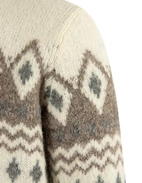 Tröja Rundhals Merino Alpacka Fair Isle Benvit