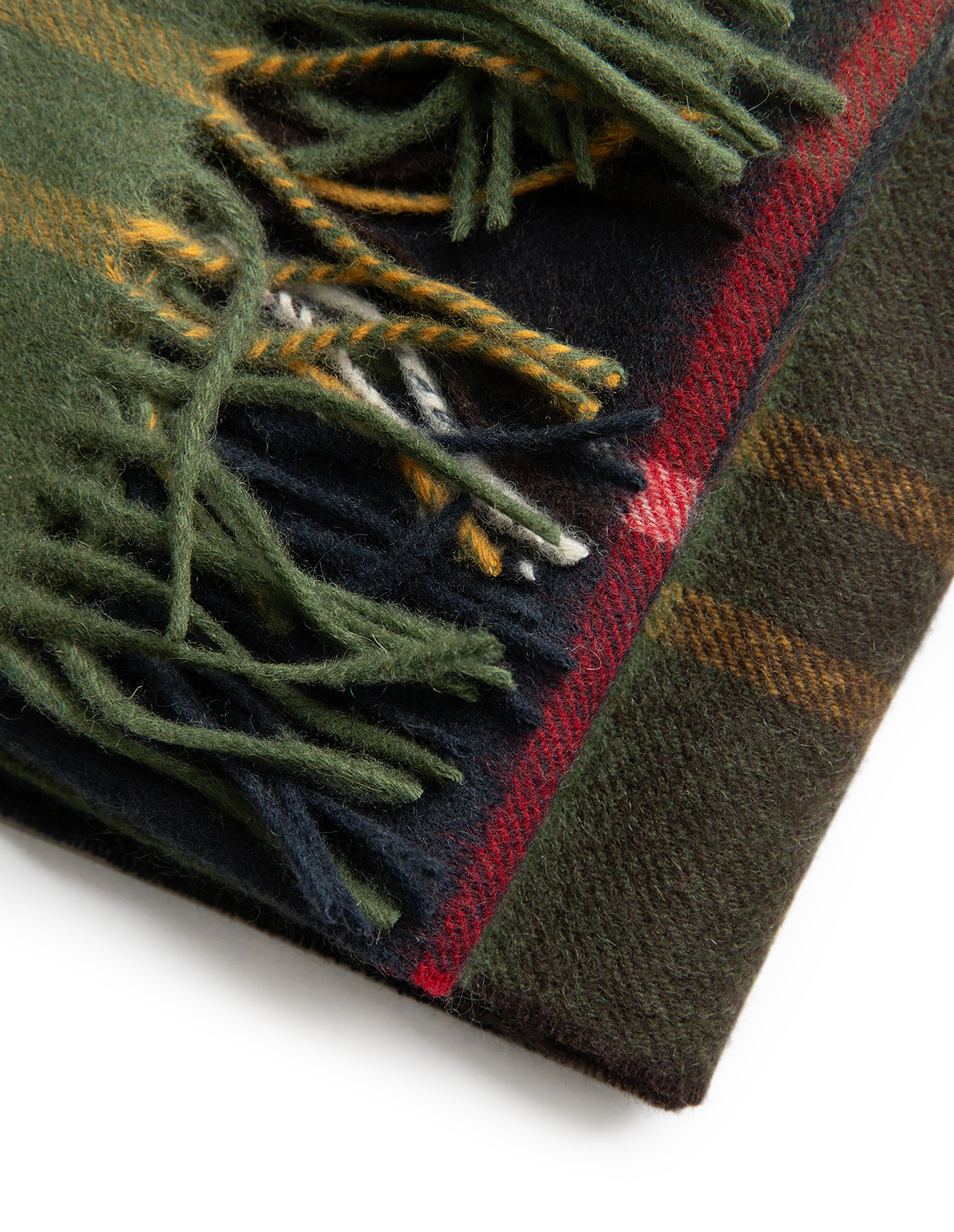 Carrbridge Tartan Halsduk Grönrutig