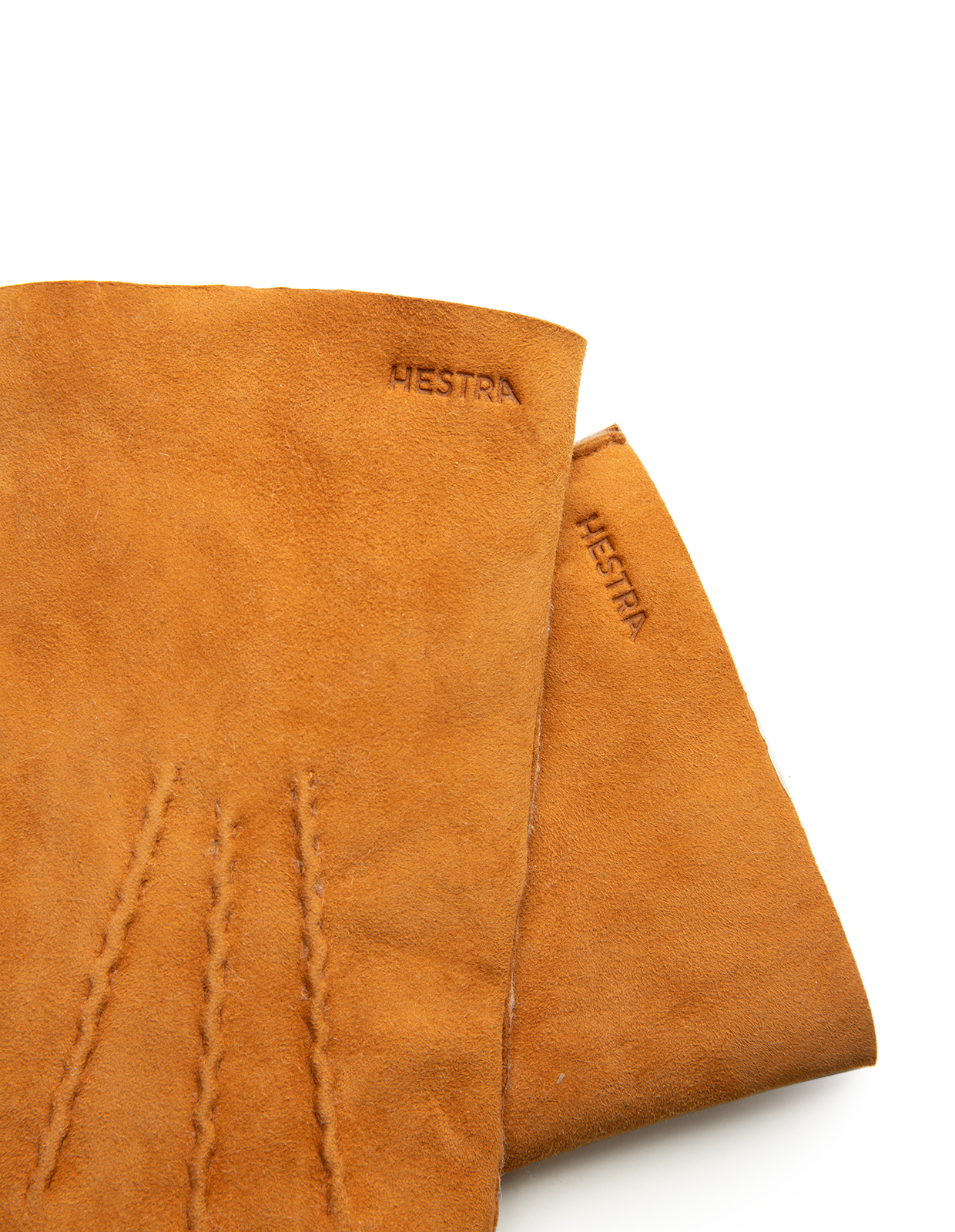 Bernard Handske Lammpälsmocka Ljusbrun