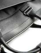 Bosun Portfölj Läder Svart