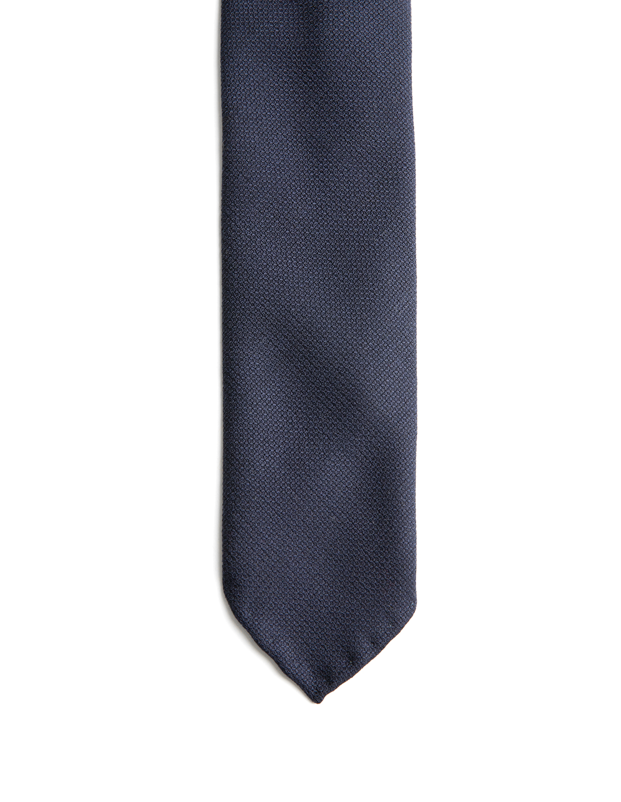 Slips Untipped Ull Marinblå