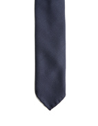 Slips Untipped Ull Marinblå