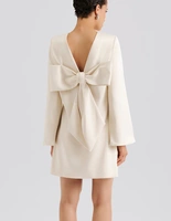 Elna Miniklänning Benvit